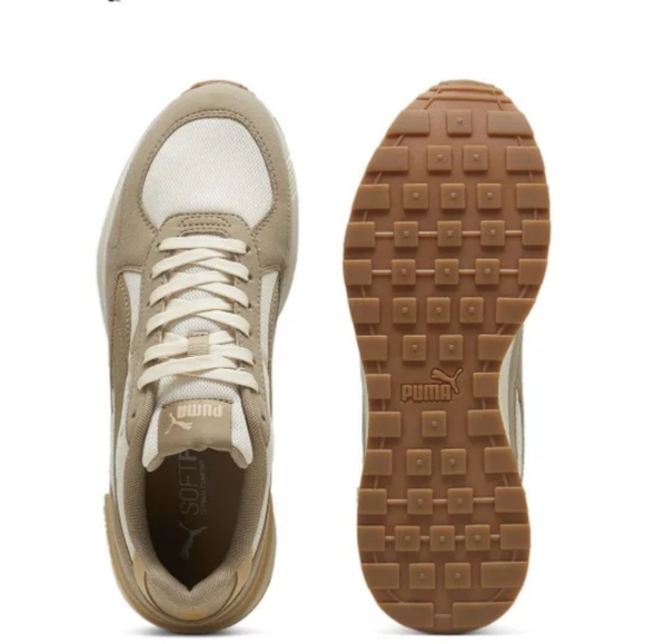 Puma Graviton Khaki and Cream Soft Foam Athletic Shoes 10.5 - Picture 2 of 10